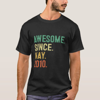 13 Geweldige sinds 13 mei 2010 T-shirt