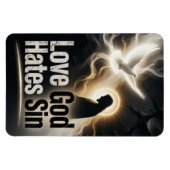 #13 God liefhebben zonde haten Magneet (Horizontaal)