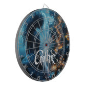 #13 Gotische pret Dartbord (Voorkant Links)