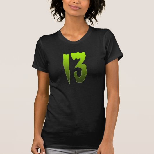 13 Halloween T-shirt (Voorkant)
