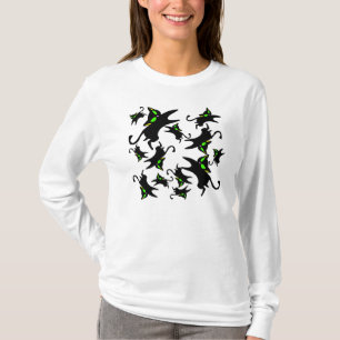 13 Het storen van de zwarte Katten T-shirt