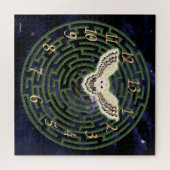 13-Hour Maze and Owl Fantasy Art Legpuzzel (Horizontaal)