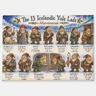 13 IJslandse Kerstmannen Kerstmis reykjavik Magneet