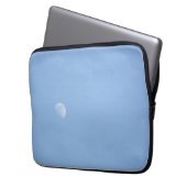 13-inch 13-inch Afbeelding halve maan laptop Sleeve (Voorkant Links)