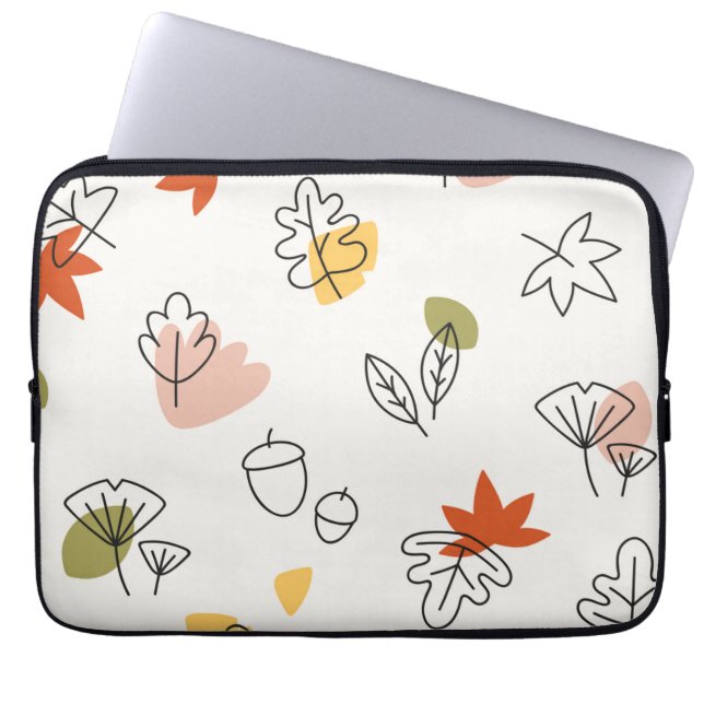 13-inch hoes voor neopreen-laptop (Voorkant)