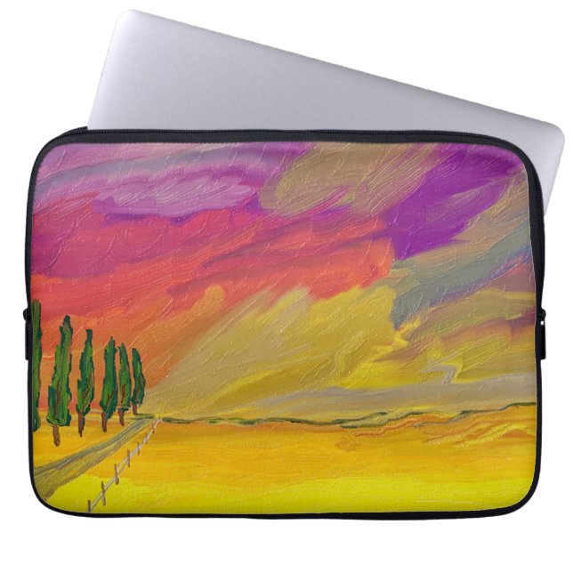 13-inch hoes voor neopreen-laptop (Voorkant)
