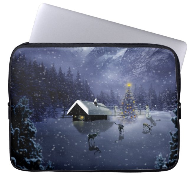 13-inch hoes voor neopreen-laptop (Voorkant)