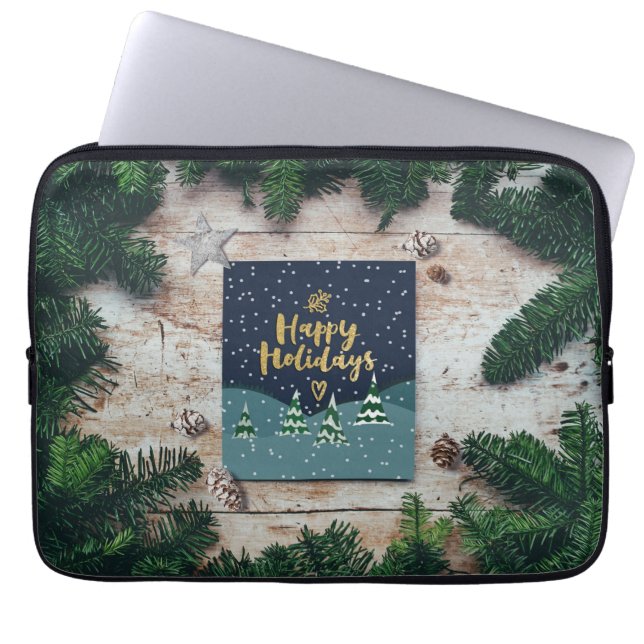 13-inch hoes voor neopreen-laptop (Voorkant)