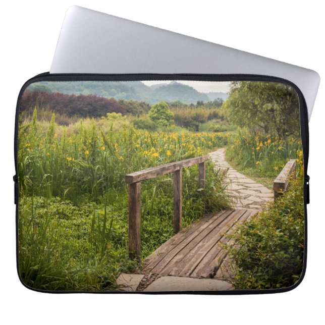 13-inch hoes voor neopreen-laptop (Voorkant)