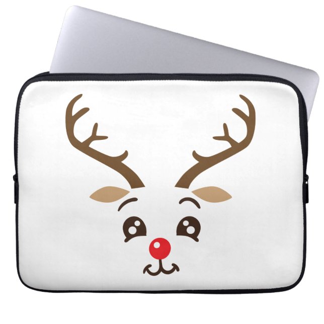13-inch hoes voor neopreen-laptop (Voorkant)
