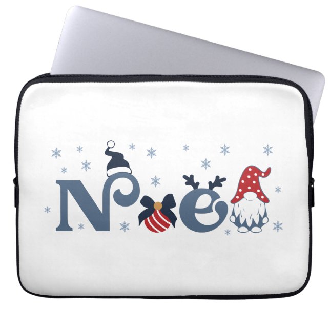 13-inch hoes voor neopreen-laptop (Voorkant)