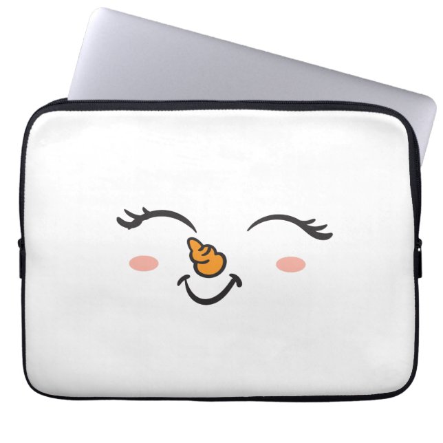 13-inch hoes voor neopreen-laptop (Voorkant)