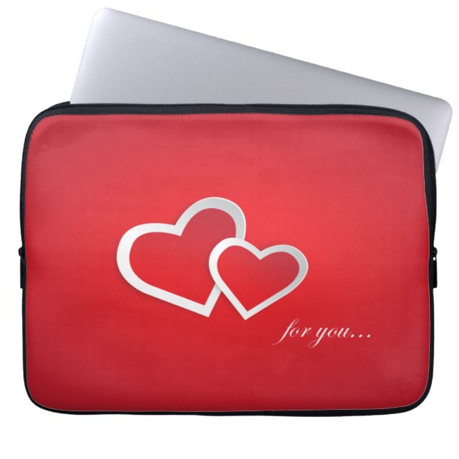 13-inch hoes voor neopreen-laptop (Voorkant)