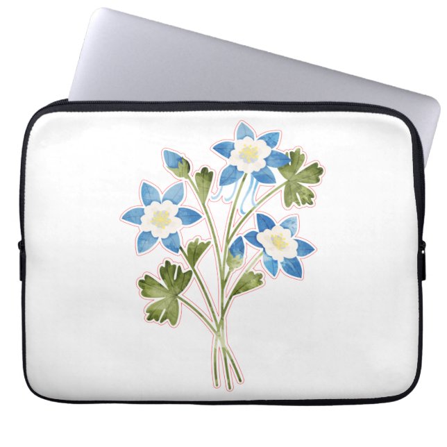 13-inch hoes voor neopreen-laptop (Voorkant)