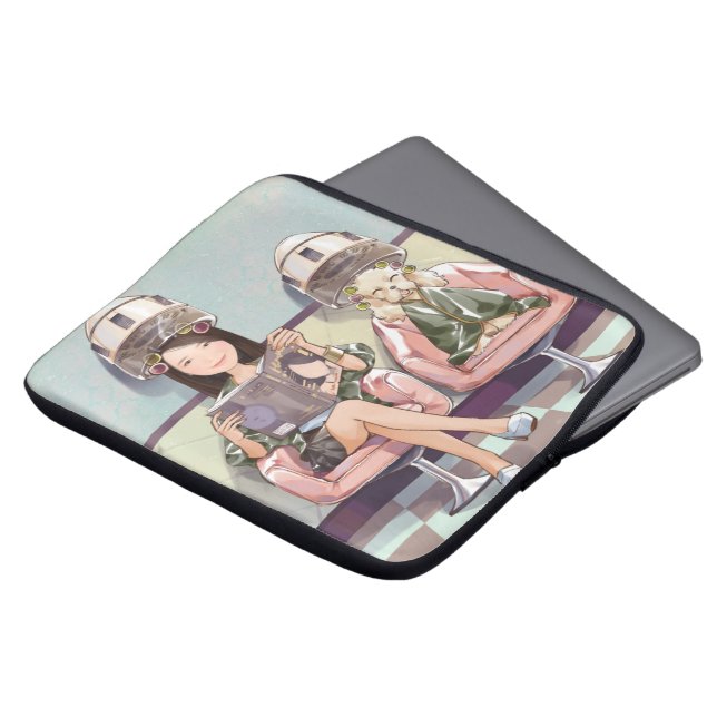 13-inch laptophoes laptop sleeve (Voorkant top)