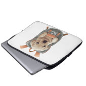 13-inch laptopvak bag pag dog laptop sleeve (Voorkant onderkant)