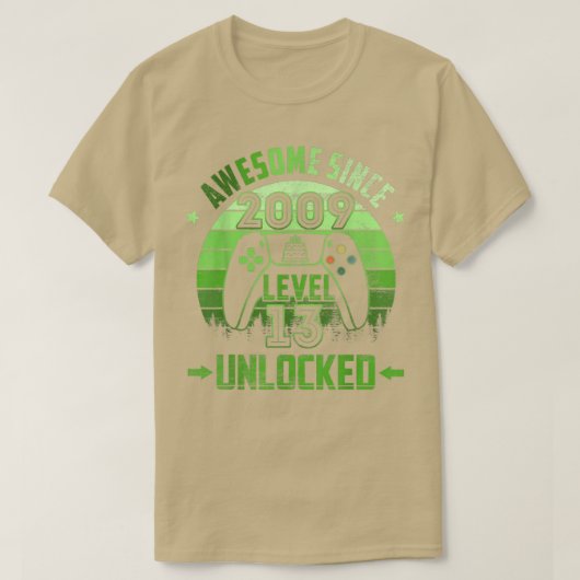 13 jaar Geweldige zonde, open dag 13 jaar T-shirt (Design voorkant)