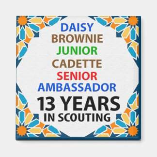 13 jaar in Scouting Magnet