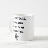 13 jaar koffiemok (Voorkant links)