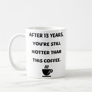 13 jaar koffiemok
