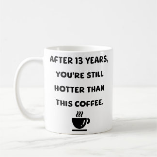 13 jaar koffiemok