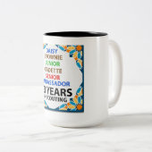 13 jaar Mok voor meisjes bij couting (Voorkant rechts)