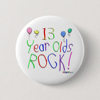 13 jaar Olds Rock! Ronde Button 5,7 Cm