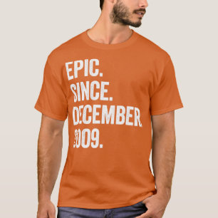 13 jaar Oud december 2009 13e verjaardag3 T-shirt