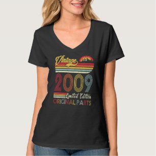 13 jaar oud Vintage 2009 13e verjaardag T-shirt