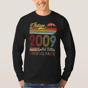 13 jaar oud Vintage 2009 13e verjaardag T-shirt