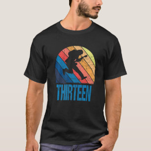 13 jaar oude 13e verjaardag gitaar gitaar t-shirt
