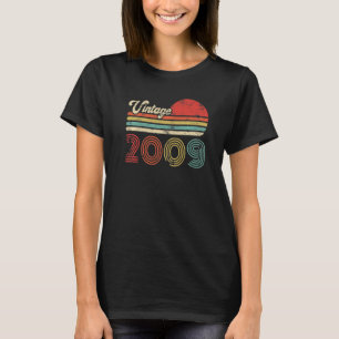 13 jaar oude 2009 13e verjaardag t-shirt