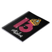 13 jaar oude ambtenaar tiener 13e verjaardag Gift Notitieboek (Linkerzijde)