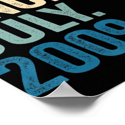 13 jaar oude cadeautjes sinds juli 2009 13e miljar poster (Hoek)