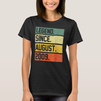 13 jaar oude leggende sinds augustus 2009 13e gebo t-shirt