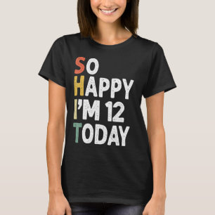 13 jaar oude  op de verjaardag van mijn 13 vandaag t-shirt