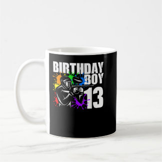 13 jaar oude Paintball Birthday Party Boys 13th Gi Koffiemok