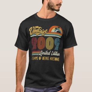 13 jaar oude Vintage 2009 13e verjaardag T-shirt