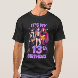 13 Jaar Verjaardag K pop Kinderen 13e Verjaardag M T-shirt