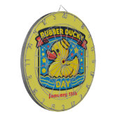 13 jan - Rubber Ducky Day Dartbord (Voorkant Links)