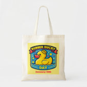 13 jan - Rubber Ducky Day Tote Bag (Voorkant)
