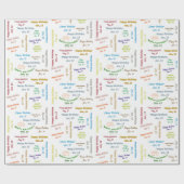 13 januari, cadeaupapier voor cadeautjes (Vlak)