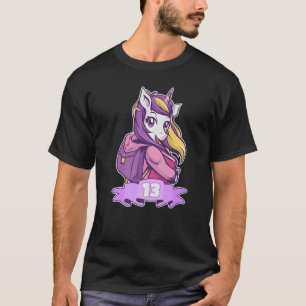 13-jarige meisjes schooltijd unic t-shirt