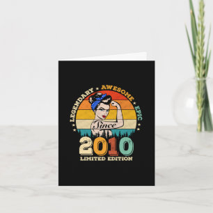 13-jarige Vintage Gift Women 13th Birthday Kaart