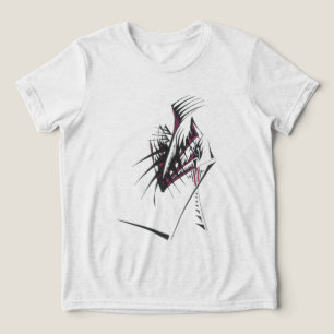 13 Kleurrijke Abstract Tribale Tattoo Kunst Tri-Blend Shirt