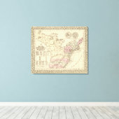 13 kolonies canvas afdruk (Insitu (Houten vloer))