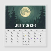 13-Maand Maanfase Dierenriem juli Kalender (Voorkant)