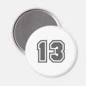 13 MAGNEET (Voorkant / Achterkant)