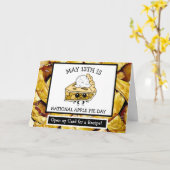 13 mei is het nationale recept voor appeltaart kaart (Gele Bloem)