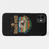 13 Moeder Favoriete Hond Duitse Herder Case-Mate iPhone Case (Achterkant (horizontaal))